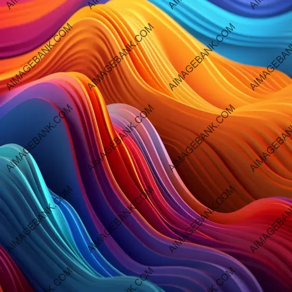 Abstract Background in 4K: Colorful and Subtle