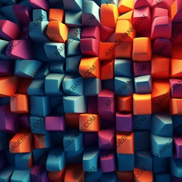 Abstract 3D Art with Intricate Geometric Patterns in Cinema4D Renders