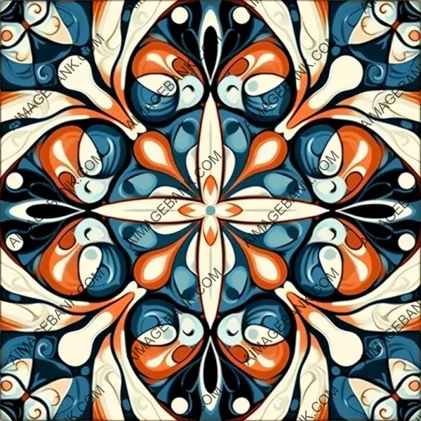 Unveiling Abstract Pattern in Seamless Tile