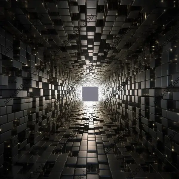 Tunnel Cubes: Visualizing the Speed of Photons