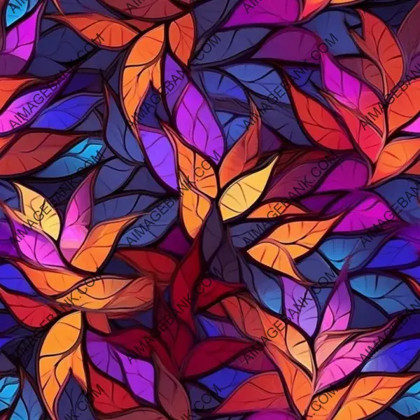 Vibrant Futurism: Captivating Fractal Art