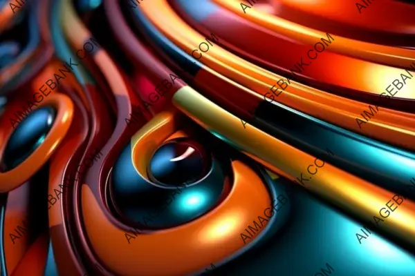 Abstract Backgrounds with a High-Tech Aesthetic and Vibrant Colors