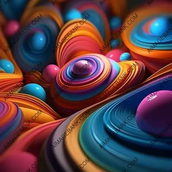 Colorful Background Wallpaper Depicting Abstract Achievement