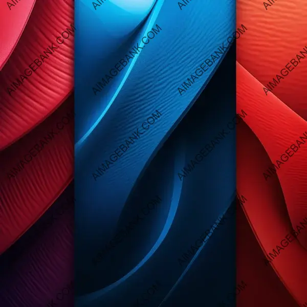 Left, Top, Right: An Abstract Background with Three Colors