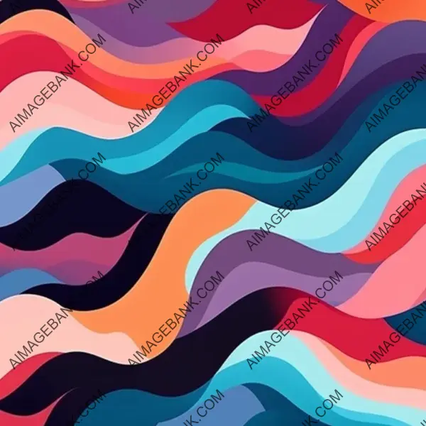 Rhythmic Wavy Patterns: Branding the Essence of Music