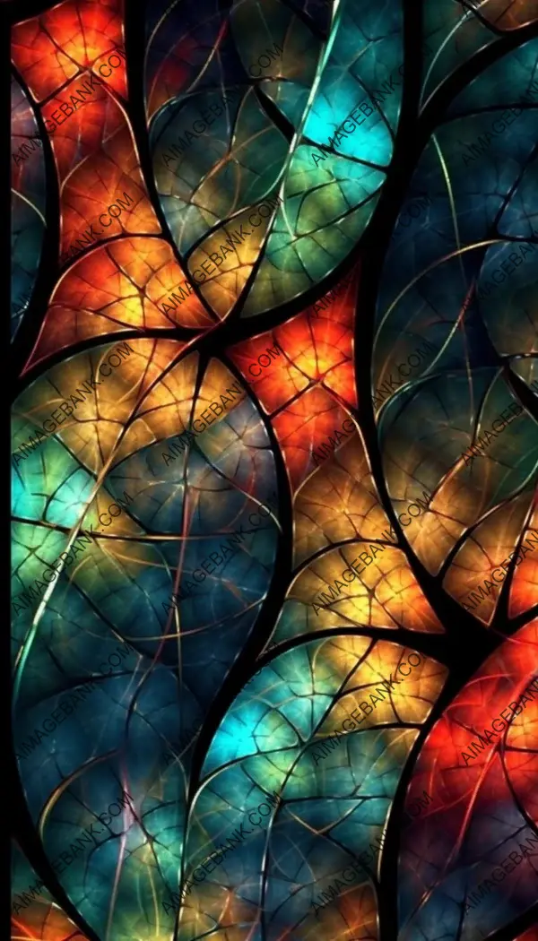 Abstract Infusion of Color: Kaleidoscope dreams in high quality