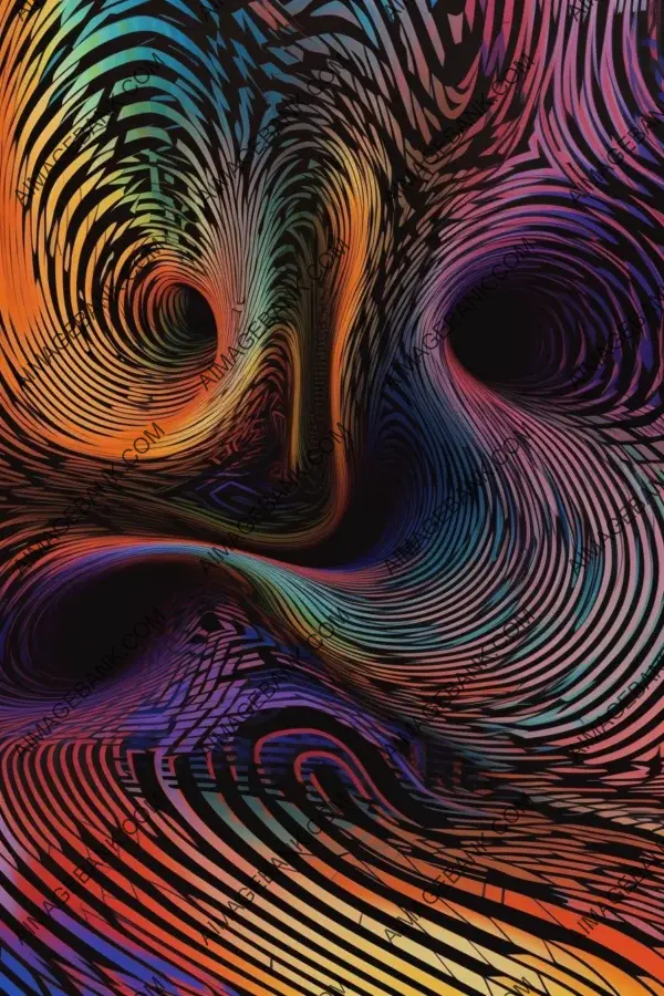 Surreal and trippy: Psychedelic op art algebraic