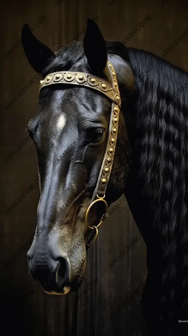 Fashionable Avian Elegance: Surreal Close-Up Portrait