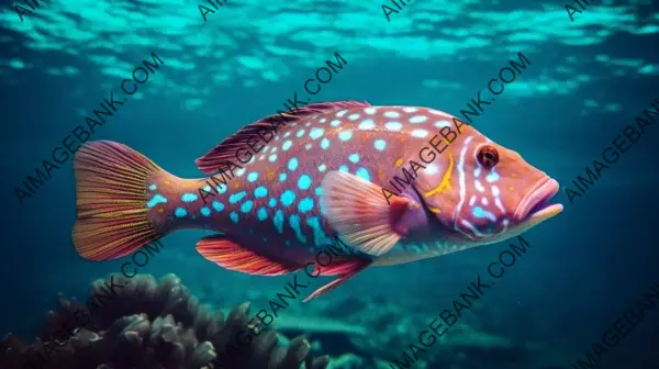 Swimming Sea&#8217;s Wrasse: Real Aquatic Grace in Motion