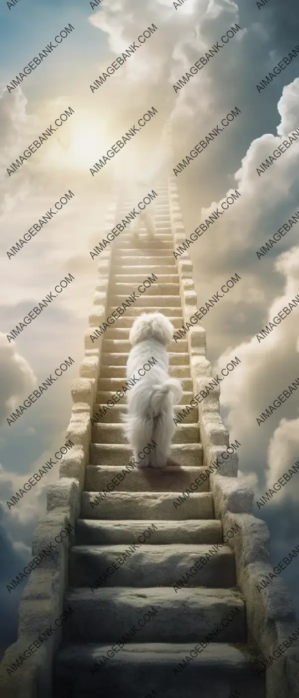 From the Top: White Maltese Dog&#8217;s View