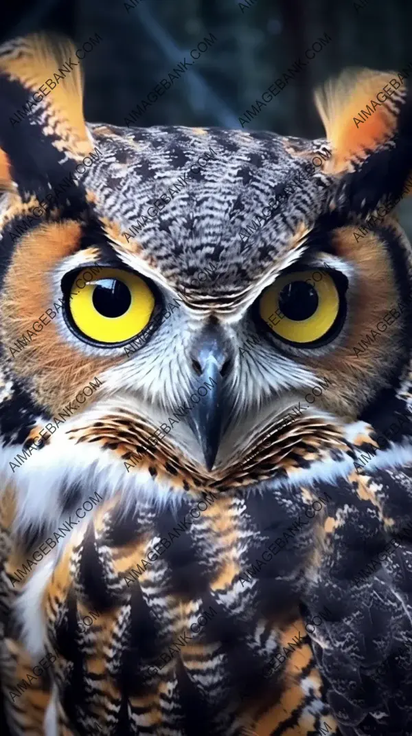 Awe-Inspiring Presence of a Great Horned Owl