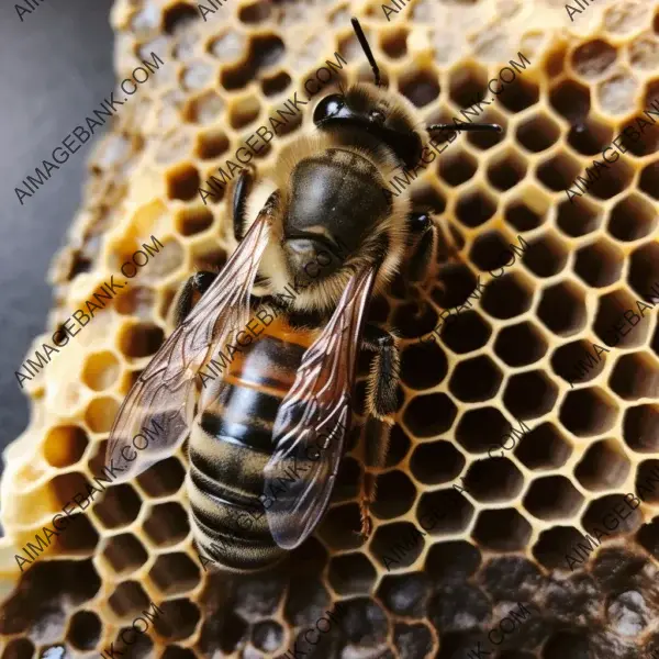 Mesmerizing Metallic Honeycomb