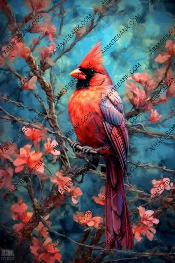 Indulge in vibrant bird depiction