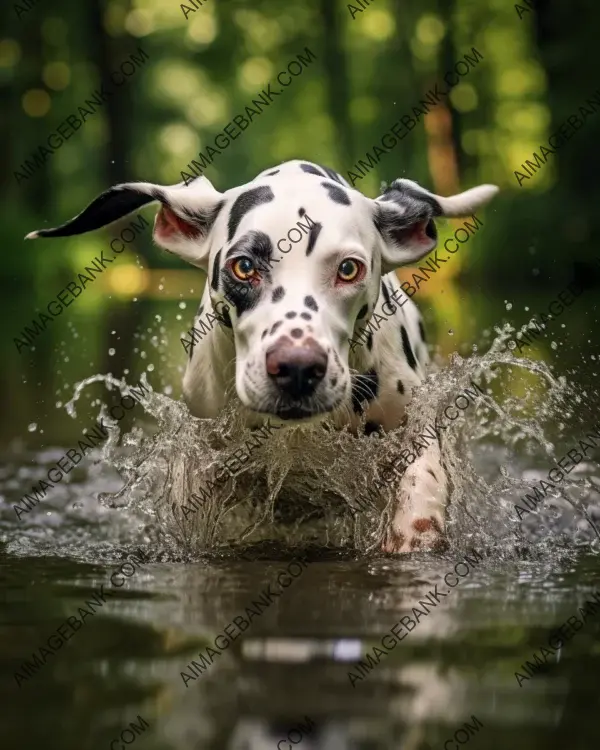 Discover breathtaking portrait of majestic Dalmatian