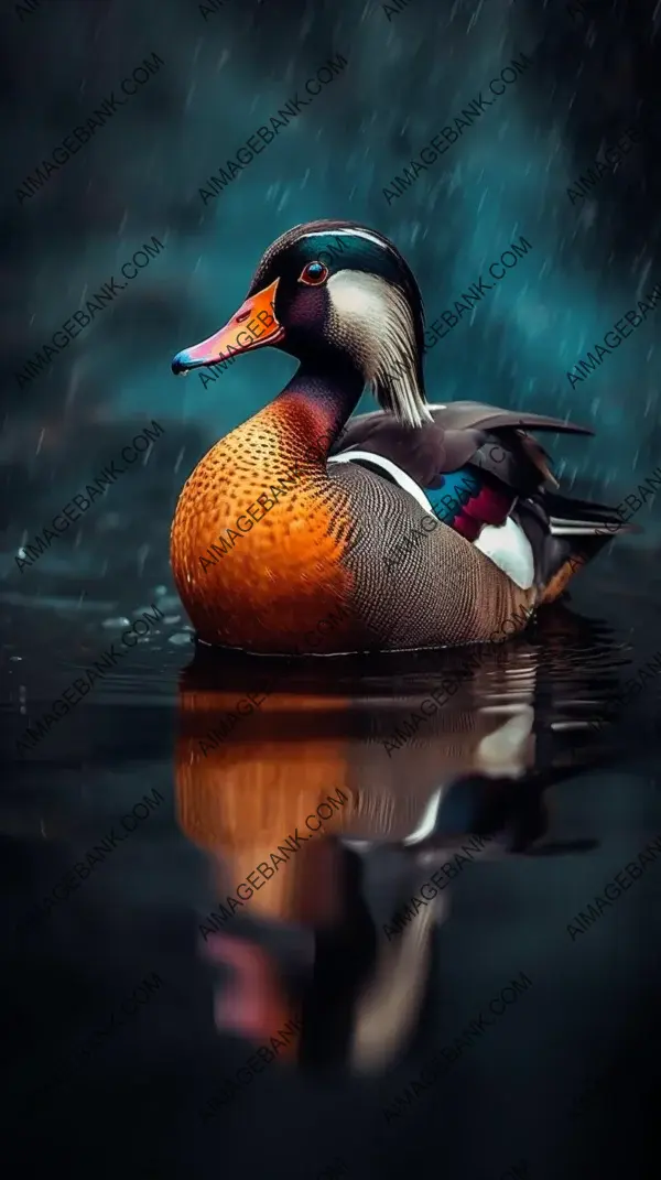 Captivating Photograph of a Duck