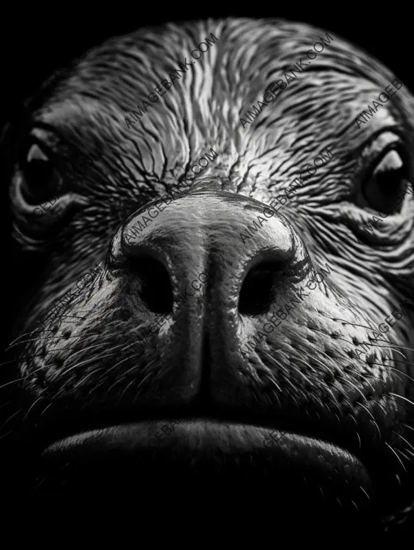 Platypus Close-up Portrait