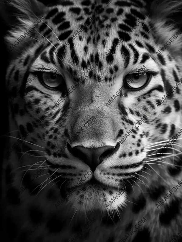 Amur Leopard Majestic Close-up