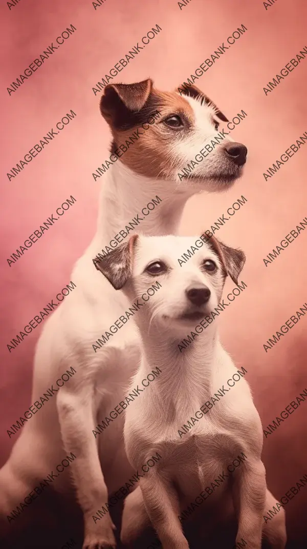 Immerse in charming presence: Playful Jack Russell Terrier