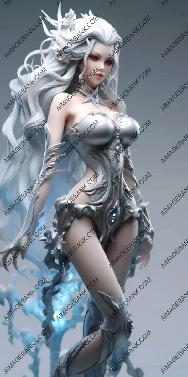 Biopunk Female Mage: Gorgeous and Mesmerizing Body