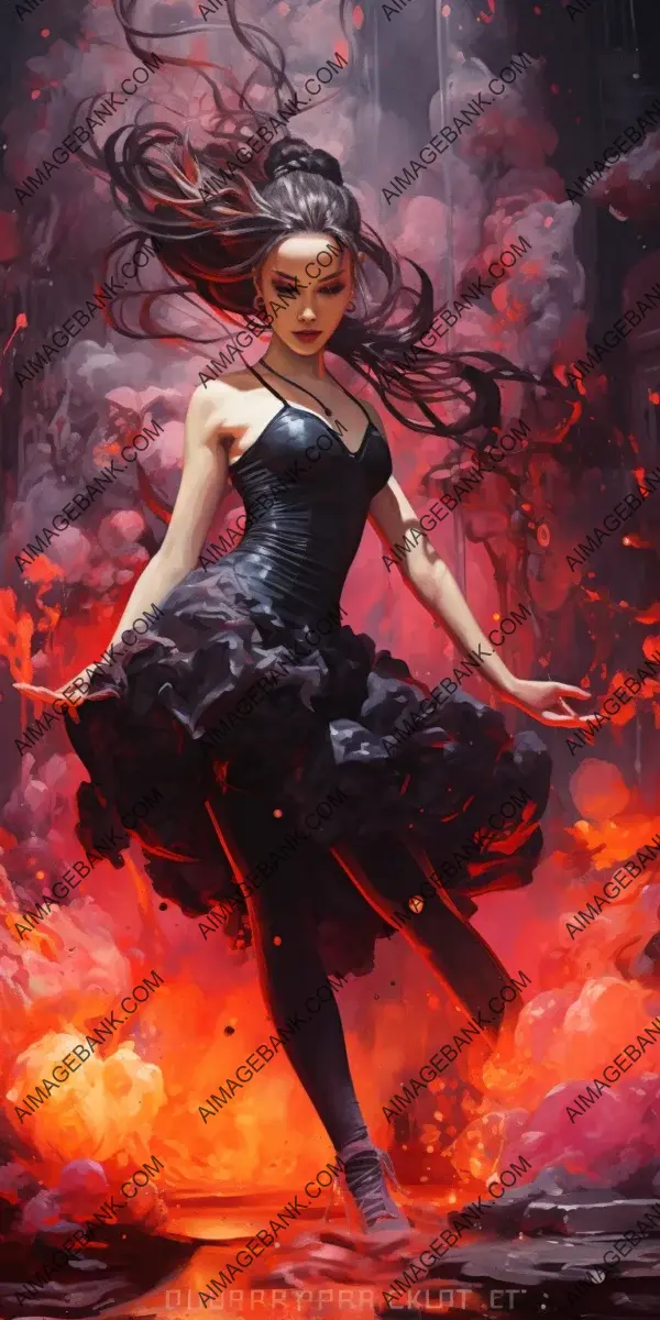 Ballerina Dancing on Hot Coals: Gordon Yi Rfang&#8217;s Artwork