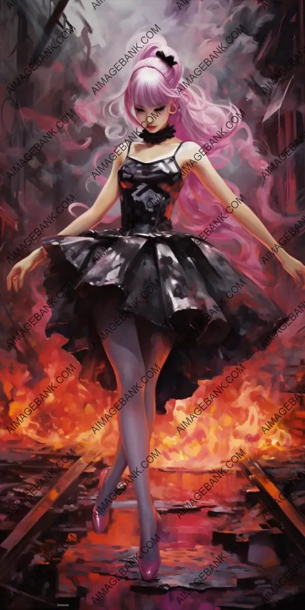 Hot Coals: Ballerina Dancing in Gordon Yi Rfang&#8217;s Style