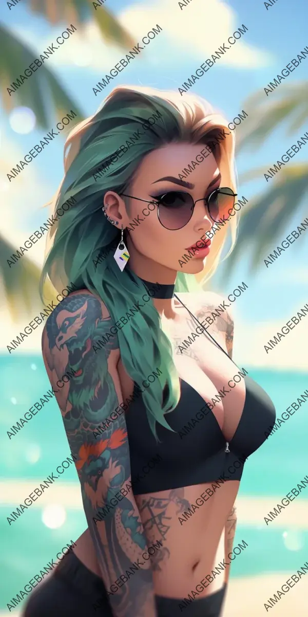 Leela Olson: Summer Bodylance with Unique Tattoos