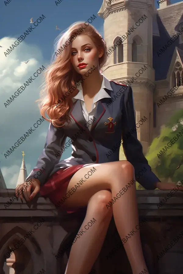 Castle-Style Sailor: Artwork by Jonessh0llar