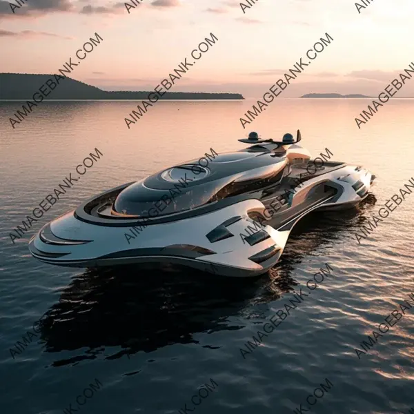 Luxurious and futuristic yachts with seamless design