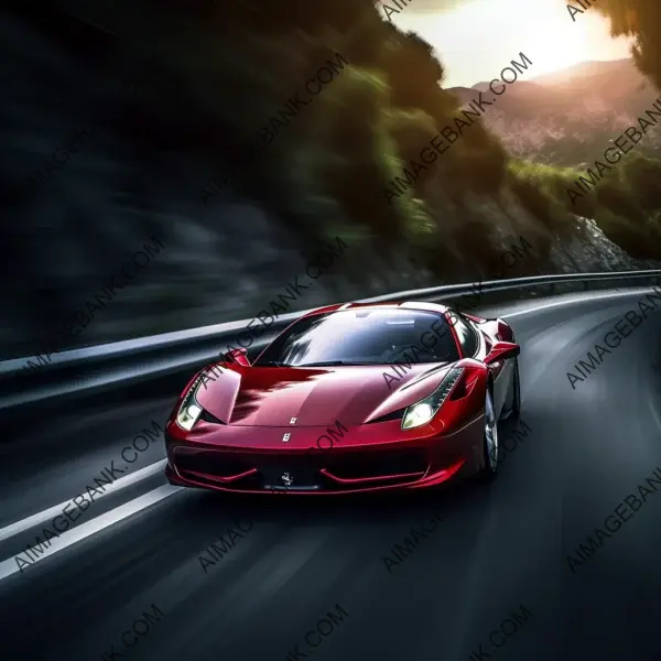 Ultra Detailed Photography: Ferrari 458 Motion Blur