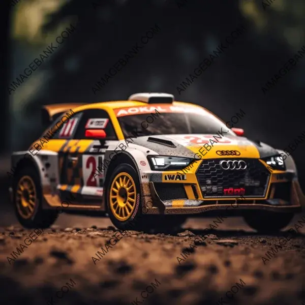 Audi Rally Car: Perfect Performance in the Pits