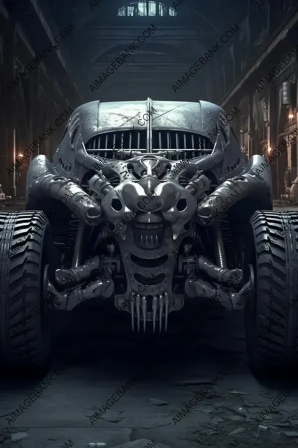 Mad Max Warforged: Masculine American Muscle Car