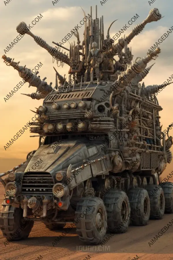 Guns and Spears: Massive Lorry Vehicle