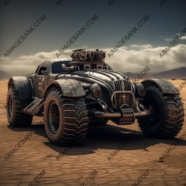 Vintage American Muscle Car: Mad Max Warforged