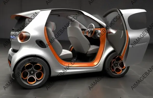 Transport to nostalgic yet futuristic world of flying Smart Fortwo cars