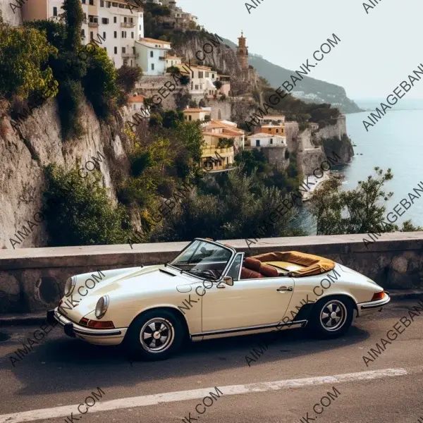 Nostalgic Trip: 1970s Side-Profile Porsche