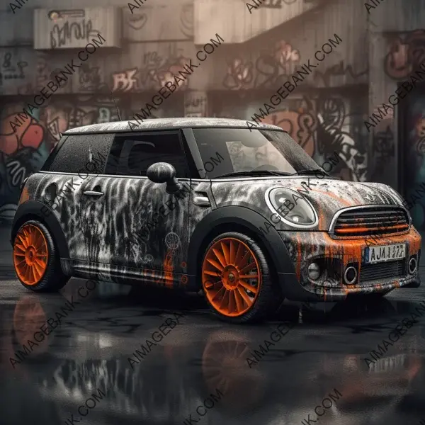 Dream Car Design: Black and Grey Mini Cooper