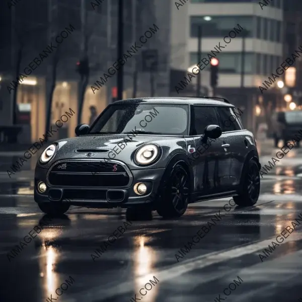 Beauty and Power: Dark Grey Mini Cooper Countryman