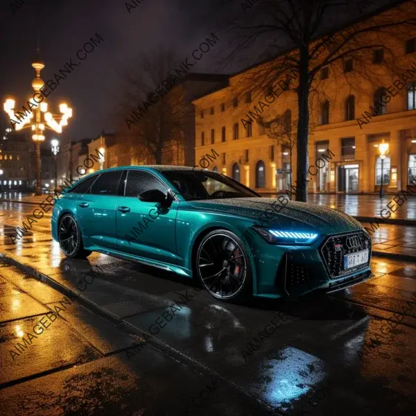 Elegance and Power: Audi RS6 in Berlin