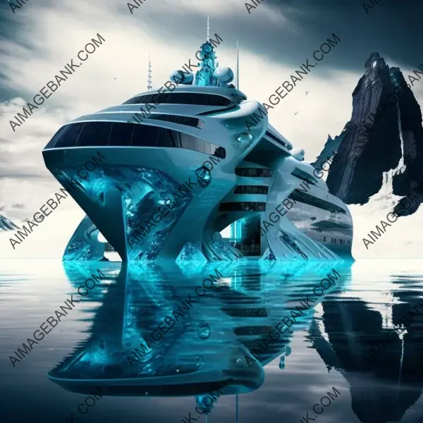 Superb photo new high-tech yacht luxury