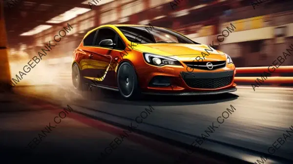 Creating intense urban race scenes: Opel Corsa OPC in action