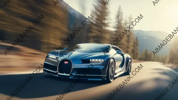 The awe-inspiring acceleration of the Bugatti Chiron, captured