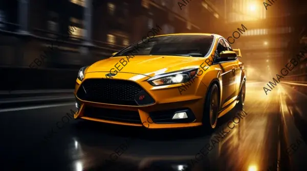 Launching into motion: Ford Focus ST hits the road