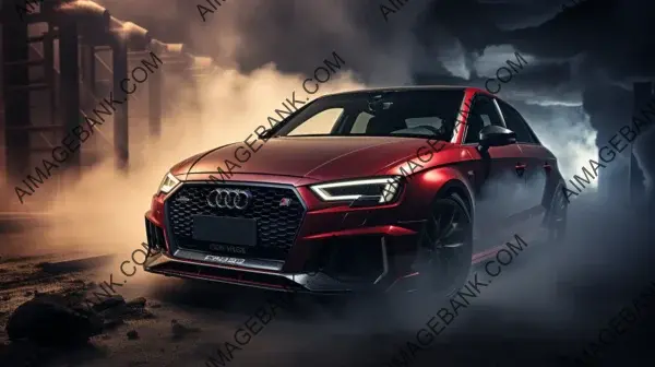 Smoke-filled launch: Audi RS3 Sportback makes a powerful entrance