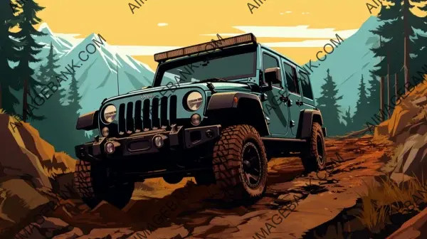 Embarking on off-road adventures: the Jeep Wrangler takes the lead