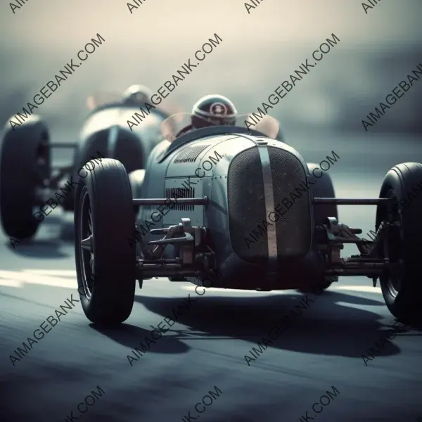 Nostalgia Art Deco Formula Cars