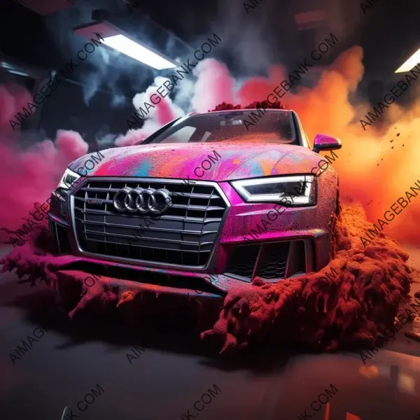Extreme Multicolor Tuning Unveils New Audi A4 Design