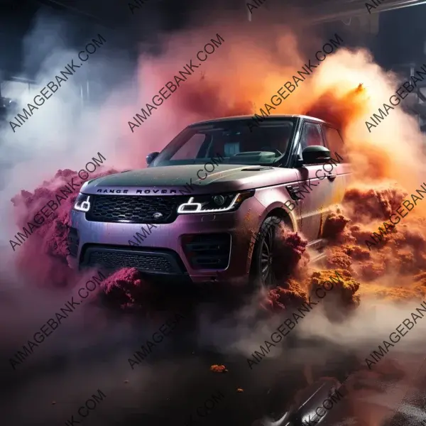 Futuristic Range Rover Design &#8211; A Multicolor Marvel