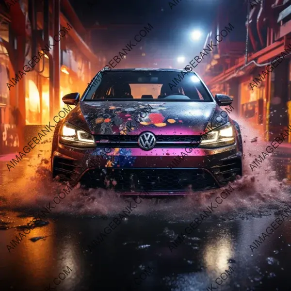 Extreme Multicolor Tuning Unveils New Volkswagen Golf Design