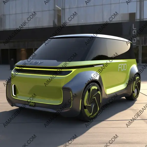 Future of Transportation: Futuristic Electric Car