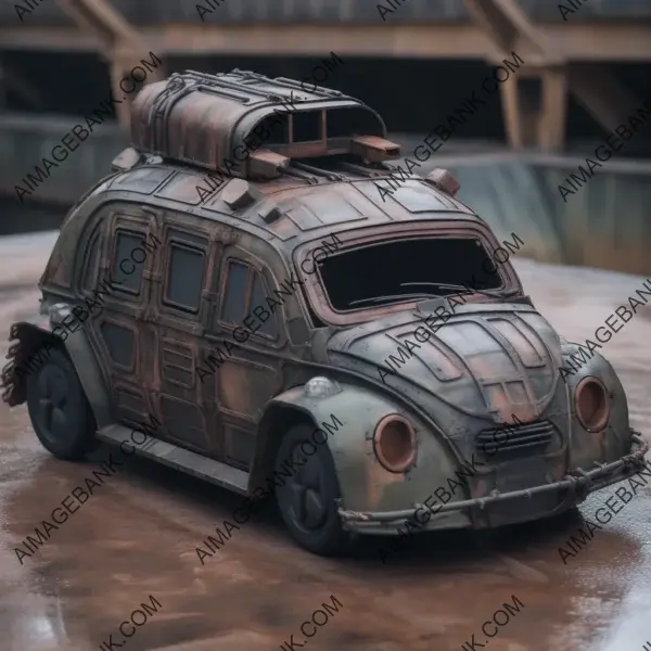 Mandalorian Battleship as Fiat 500